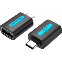 Переходник OTG USB 2.0 AF to USB-C Vention (CDTB0)