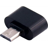 Переходник OTG USB 2.0 AM to Micro 5P white Dengos (ADP-008-WHITE)