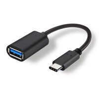 Переходник OTG USB 3.0 AF to USB-C 0.15m Atcom (11310)
