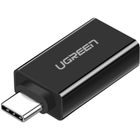 Переходник OTG USB 3.0 AF to USB-C US173 black Ugreen (20808)