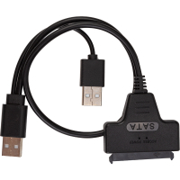 Переходник USB 2.0 AM to Slimline SATA II 7+6pin PowerPlant (CA914852)