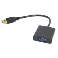 Переходник USB 3.0 M to VGA F PowerPlant (CA910380)