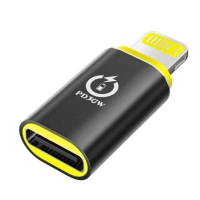 Переходник USB-C F to Lightning M 30W black XoKo (AC-033)