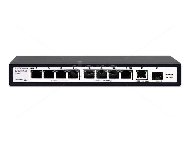 POE коммутатор FoxGate S5908P-GS POE (-96W)