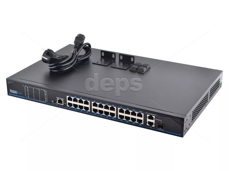 POE коммутатор FoxGate S6024-CG-W POE (390W)