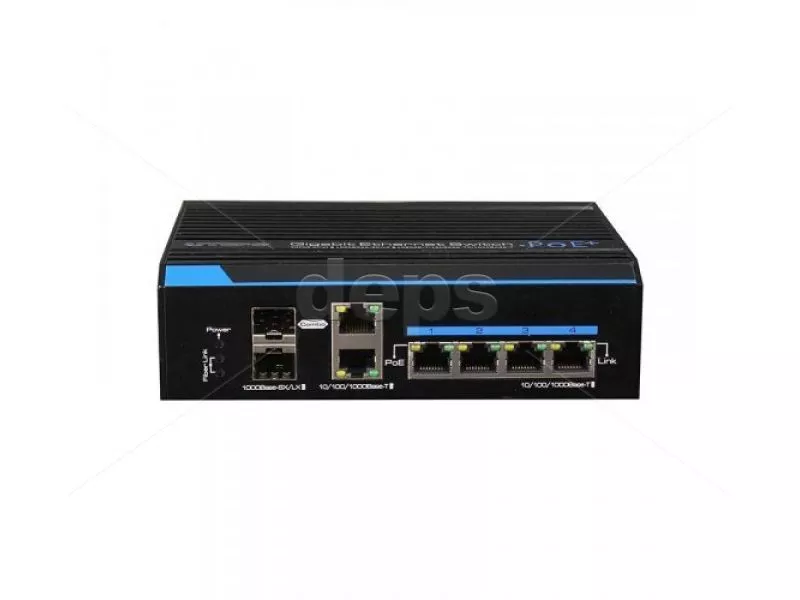 POE коммутатор UTP7204GE-PD (60Вт POE вход)