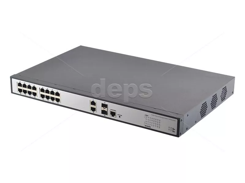 POE комутатор FoxGate S5916P-G2S2-W (LP) (16 PoE x 100 Мбіт/с)