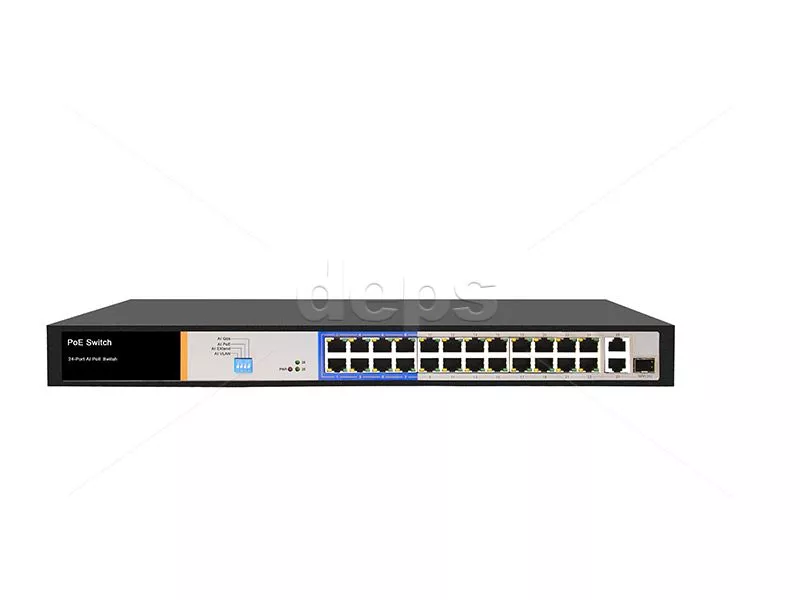POE Watchdog коммутатор FoxGate S6024-CG-AI POE (250W)