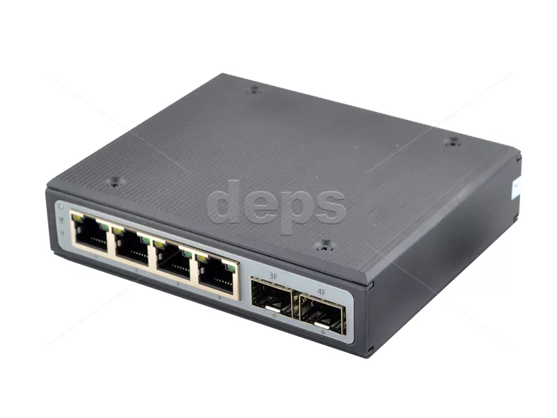 POE Watchdog комутатор FoxGate S6004G-S2-I-AI POE (GE: 4 x RJ-45 PoE + 2 x SFP)