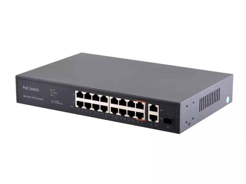 POE Watchdog комутатор FoxGate S6016P-CG-AI-BT (150W)