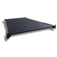 Полка 19" 1U глуб. 800мм, в шкафы глубиной 1000мм, цвет черный Hypernet (U-FS-100-BLACK)