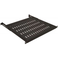 Полка 19" 1U глиб. 500-600мм, регульована RAL 7035 Mirsan (MR.SBR60.02_YK)