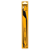 Полотно DeWALT для шабельних пилок, по металу, швидкий пропил, 203 мм, 18 TPI, 5 шт (DT2354)