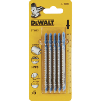 Полотно DeWALT по металу, прямий, L=100, WL=72, 3 мм, макс. глибина різу - 6/15/30 мм, 5 шт. (DT2163)