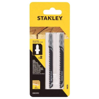 Полотно Stanley для деревини, грубий, L=100, WL=75, глибина різу - 60, 2 шт (STA21072)