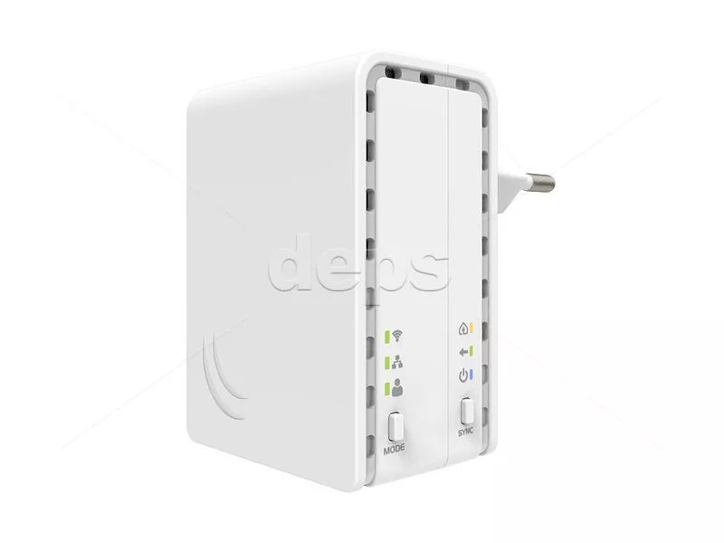 PowerLine адаптер - точка доступу MikroTik PL7411-2nD "PWR-Line AP"