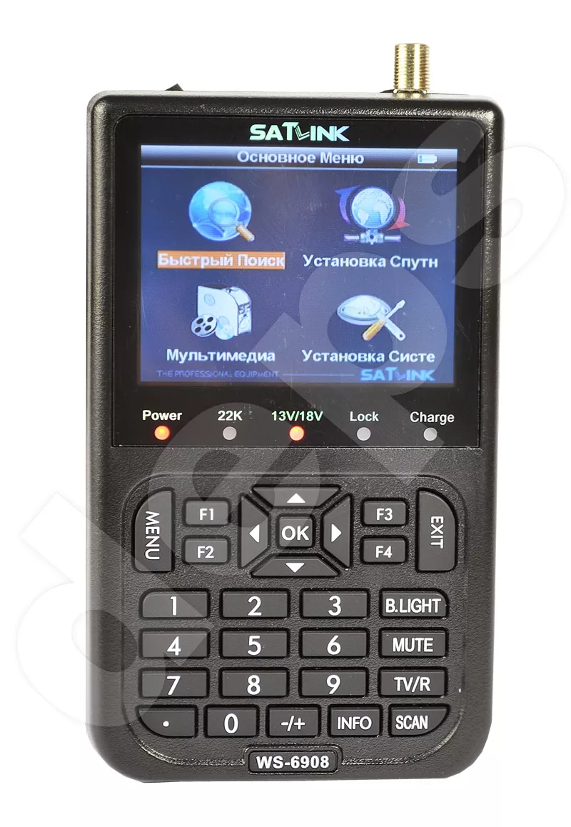 Прилад для налаштування супутникових антен SatLink WS-6908