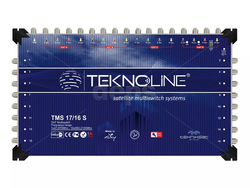 Радіальний мультисвіч Teknoline TMS1716S