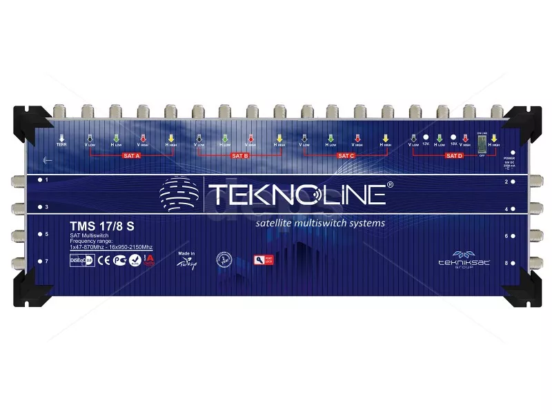 Радіальний мультисвіч Teknoline TMS178S