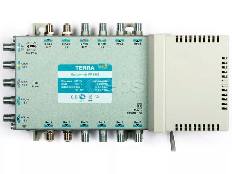 Радіальний мультисвіч TERRA MRS908