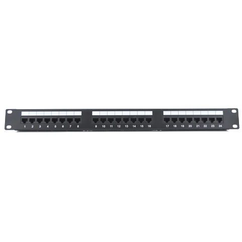 RITAR 24 порта UTP DUAL кат 5Е 19" 1U