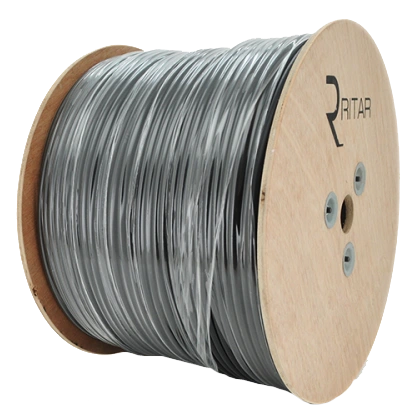 RITAR BM305-RG59 + 2x0.5mm + 1x1.2mm 305 м