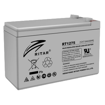RITAR RT1275 7.5А•г 12В