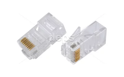 Роз'єм Cor-X RJ-45 8P8C Роз'єм RJ45 connector CAT5E 8P8C FTP 100 шт. = 1 пач.