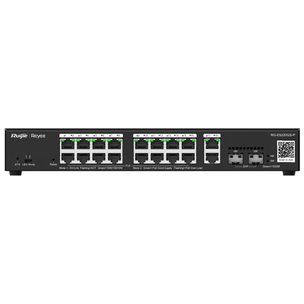 Ruijie Reyee RG-ES220GS-P POE