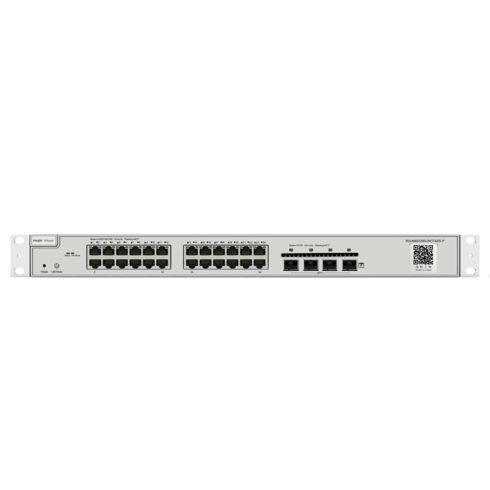 Ruijie RG-NBS3200-24GT4XS-P-V2 L2+ 10G POE