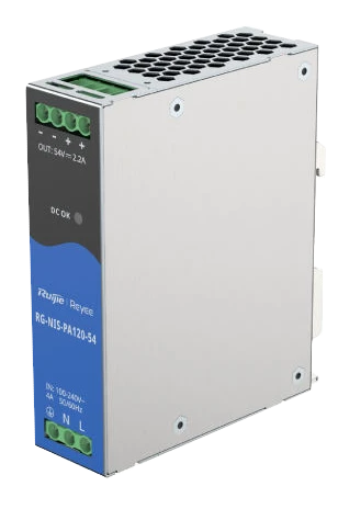 Ruijie RG-NIS-PA120-54 AC/DC 54В 2.2А 120 Вт на DIN-рейку