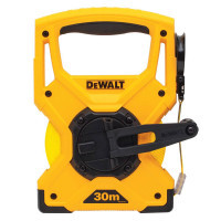 Рулетка DeWALT FIBREGLASS, 30мx19мм, стекловолокно, 2-й класс точности (DWHT34218-0)