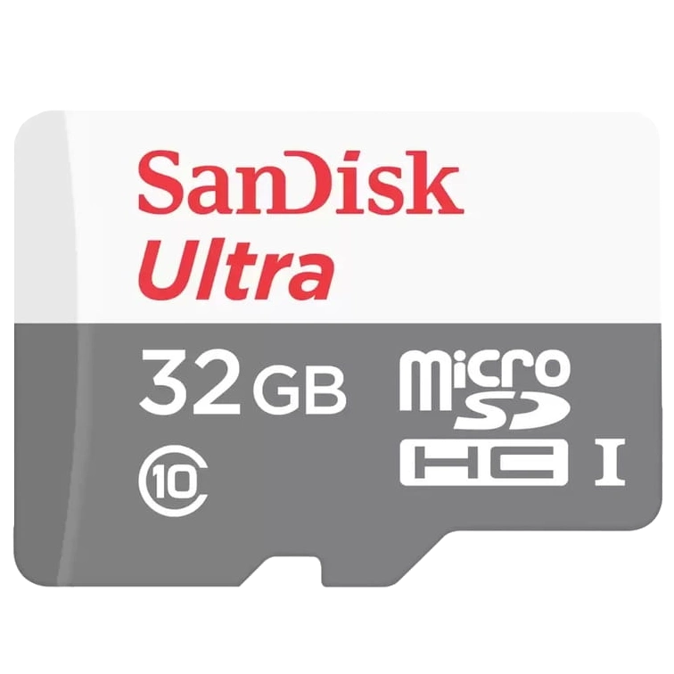 SanDisk microSD 32GB C10 UHS-I Ultra