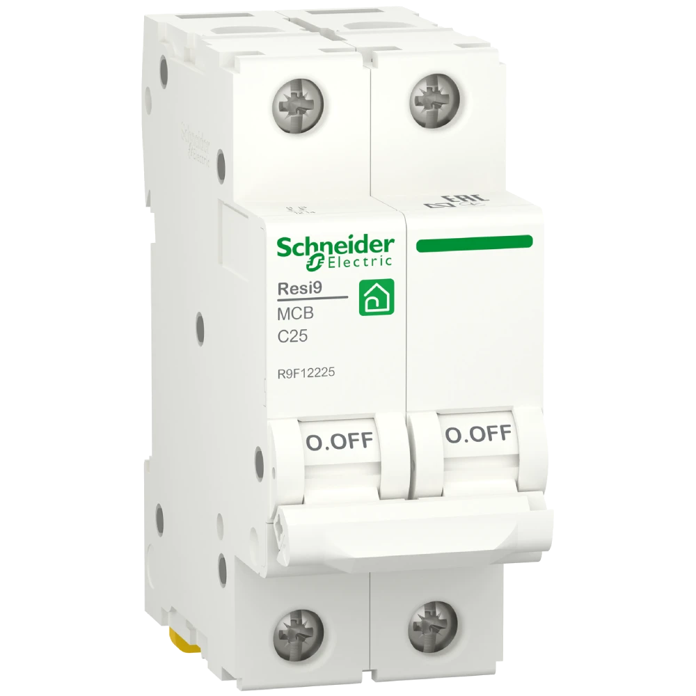 Schneider Electric RESI9 25 А, 2P, крива С, 6кА