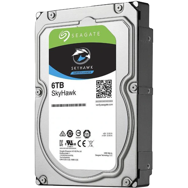 Seagate SkyHawk HDD 6TB 5400rpm 256MB ST6000VX001