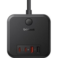Сетевой фильтр питания Baseus PowerCombo Cube Power Strip (E00066400117-00)