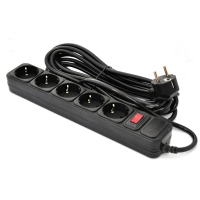 Сетевой фильтр питания Patron EXT-PN-SP-16510 10m Black (EXT-PN-SP-16510)