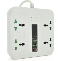 Сетевой фильтр питания Voltronic TВ-Т18, 4роз, 2*USB+PD White (OS-Т18-White)