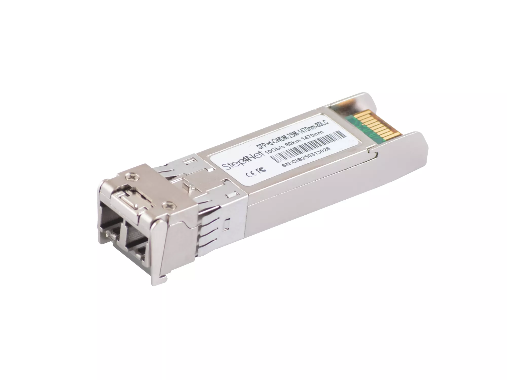 SFP+d-CWDM-2SM-YYYYnm-80LC 1470-1610nm(C47-C61) SFP+d-CWDM-2SM-1570nm-80LC