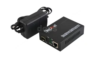 SFP медіаконвертор Step4Net MC-SFP1000-FE/GE із зовнішнім БЖ MC-SFP1000-FE/GE