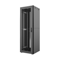 Шафа напольна Mirsan 42U GTN 19" 600x600, perforated door (MR.GTN42U66DE.01_PRF63)