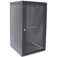 Шафа настінна Hypernet 18U 19" 600x450 (WMNC-18U-FLAT-BLACK)