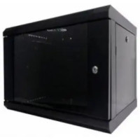 Шафа настінна Hypernet 9U 19" 600x500 (WMNC-500-9U-FLAT-BLACK)