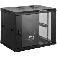 Шафа настінна Kingda 15U 19" 600x600 RAL9004 (KD-007-6615)