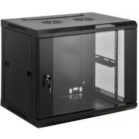 Шафа настінна Kingda 6U 19" 600x600 RAL9004 (KD-007-6606)