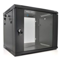 Шафа настінна Merlion 9U 19" 600*450*500 (Ш*Г*В)мм, black (Ml3-6409 / 23527)