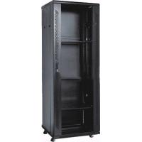Шкаф напольный Kingda 27U 19" 600x800 RAL9004 (KD-002-6827)