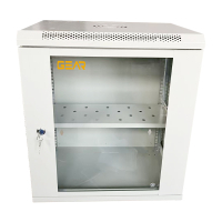 Шкаф настенный Gear4 15U 19" 600x600x750 мм, PREMIUM, + полка 19", grey (GWMSN-15U-600-600G)