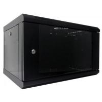 Шкаф настенный Hypernet 6U 19" 600x600 (WMNC66-6U-FLAT-BLACK)