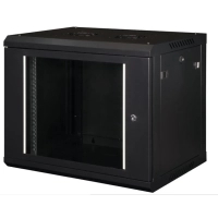 Шкаф настенный Hypernet 9U 19" 600x600 ProLine (PL-WMNC66-9U-BLACK)